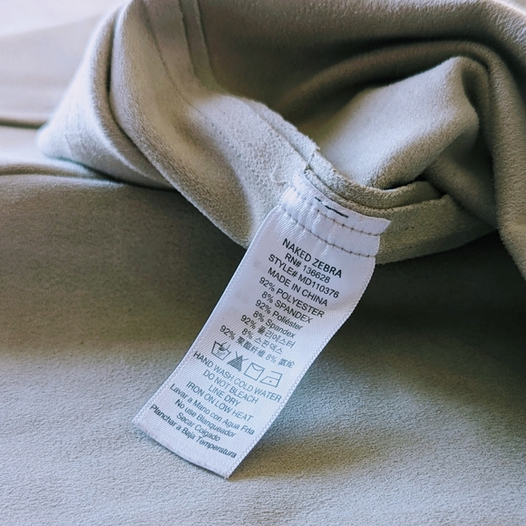 Micro Suede Tunic Dress - Picture 10 of 10